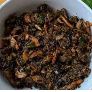 Kerala Style Mushroom Chili Fry