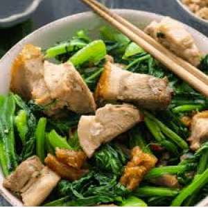 Stir Fried Asian Greens